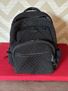 Quilted Black Backpack - Everyday Carry